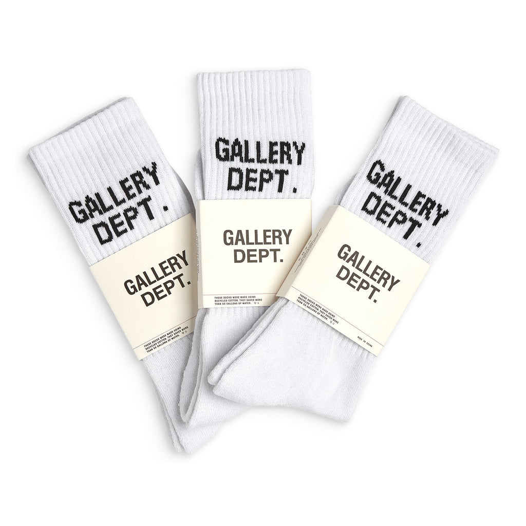 CLEAN WHITE SOCKS - SET OF 3